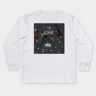 Pulled Monk Kids Long Sleeve T-Shirt